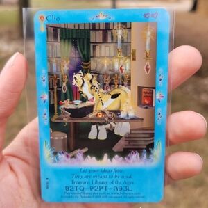 Clio Bella Sara Shiny Foil Card